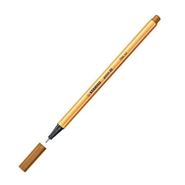 İnce Keçe Uçlu Kalem 0.4 Mm - Hardal Sarısı