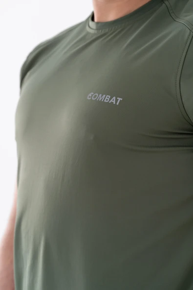 Combat Tactical Outdoor Tişört Günlük Sıfır Yaka Sporcu Erkek Tişörtü T-Shirf -  807 SJY - Resim 7