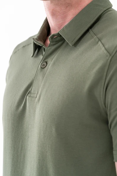 Outdoor Tişört Günlük Polo Yaka Tişörtü T-Shirf - 802 - 3