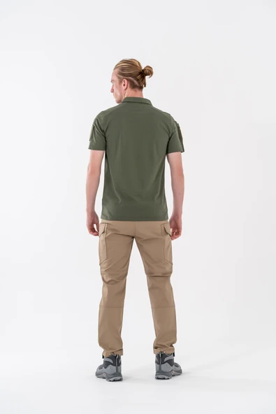 Outdoor Tişört Günlük Polo Yaka Tişörtü T-Shirf - 802 - 7