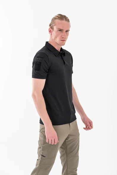 Outdoor Tişört Günlük Polo Yaka Tişörtü T-Shirf - 802 - Resim 2