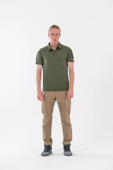 Outdoor Tişört Günlük Polo Yaka Tişörtü T-Shirf - 802 - 5