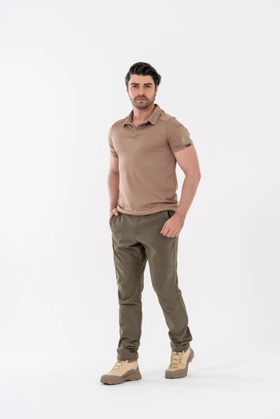Outdoor Tişört Günlük Polo Yaka Tişörtü T-Shirf - 802 - 10