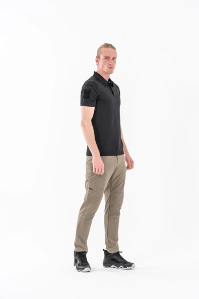 Outdoor Tişört Günlük Polo Yaka Tişörtü T-Shirf - 802 - Resim 5