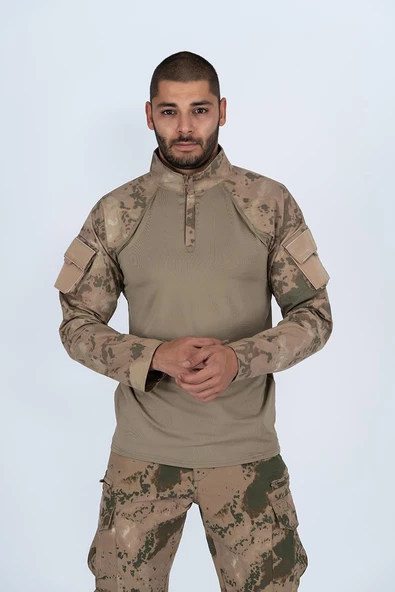 Bikatex Taktik Tişört Operasyon Tişörtü Uzun Kol T-Shirt - 402 - 11