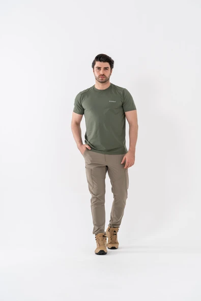 Combat Tactical Outdoor Tişört Günlük Sıfır Yaka Sporcu Erkek Tişörtü T-Shirf -  807 SJY - Resim 11