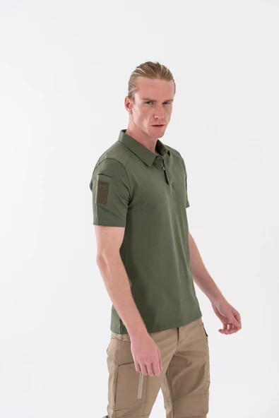 Outdoor Tişört Günlük Polo Yaka Tişörtü T-Shirf - 802 - 2