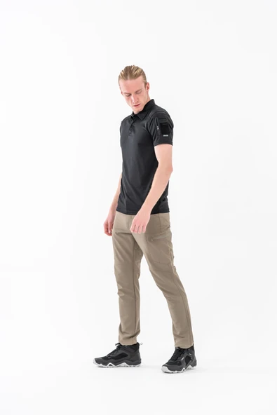 Outdoor Tişört Günlük Polo Yaka Tişörtü T-Shirf - 802 - Resim 6