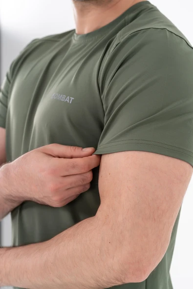 Combat Tactical Outdoor Tişört Günlük Sıfır Yaka Sporcu Erkek Tişörtü T-Shirf -  807 SJY - Resim 5