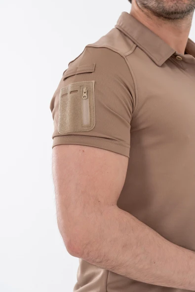 Outdoor Tişört Günlük Polo Yaka Tişörtü T-Shirf - 802 - 4