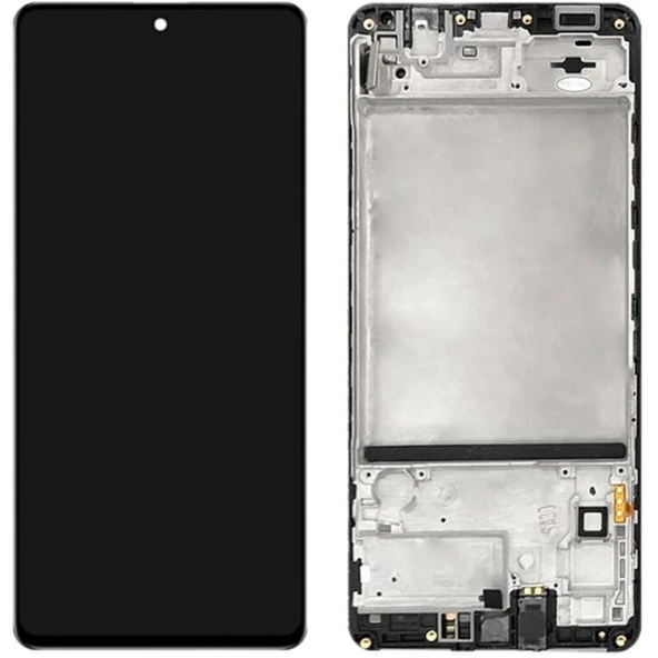 Cbtx Samsung Galaxy M51 Sm-m515 Sayısallaştırıcı Uyumlu Lcd Ekran Çerçeveli Tam Montaj - 3