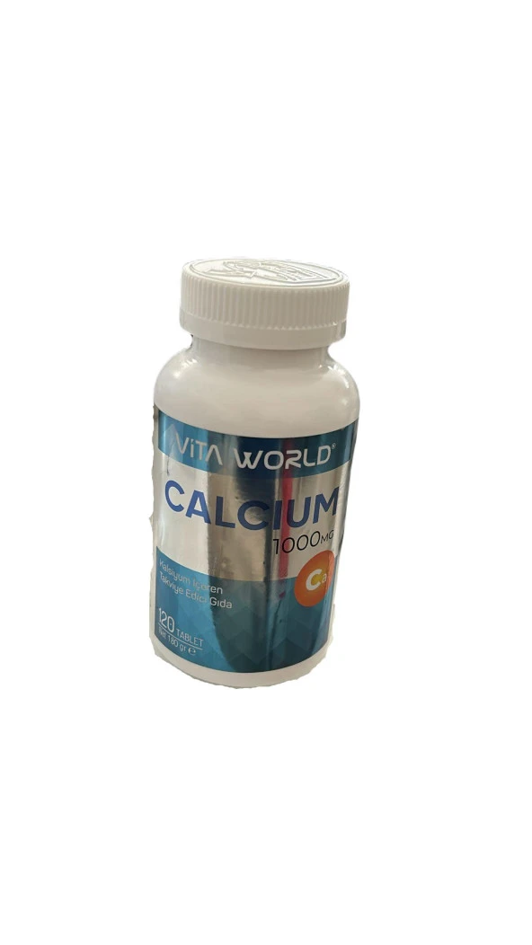 Vita World Calcium 1000 Mg 120 TB 8683649372152