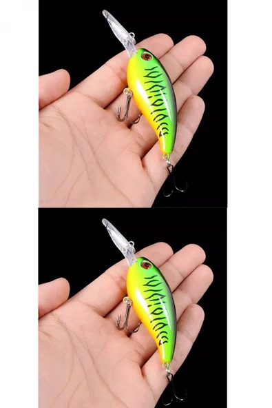 2 Adet Rapala Lures Yapay Suni Balık YemiTurna Levrek Alabalık LüferAilesi JigYem14 Gr.10 cm - 10