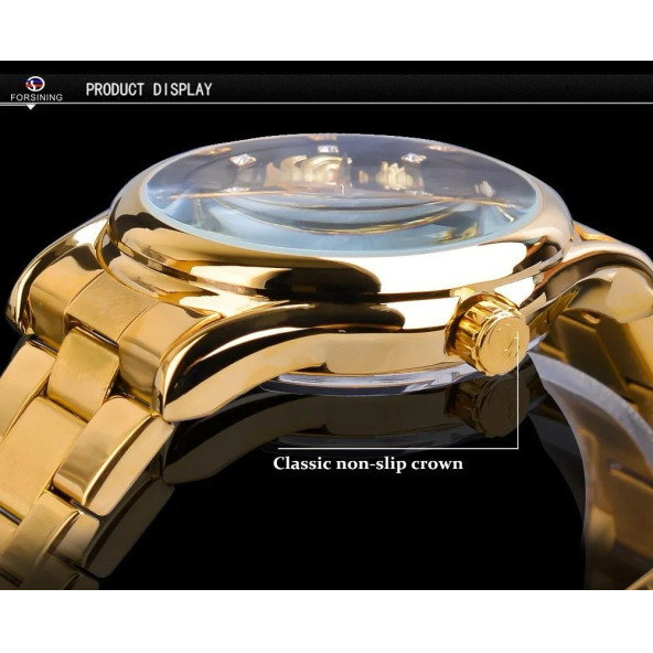 Forsining Mekanik Erkek Kol Saati Frsng04 - Resim 2