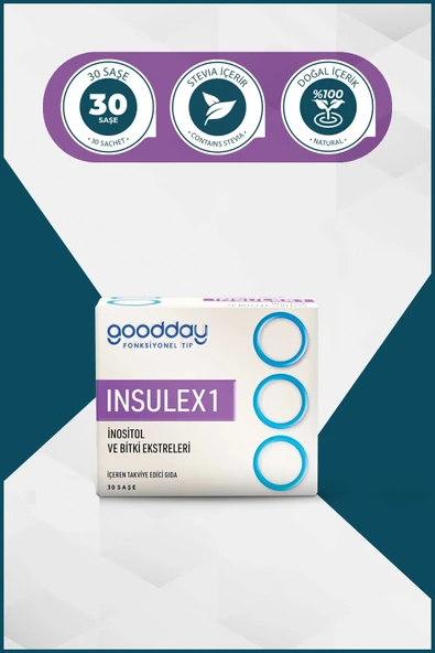 Goodday Insulex 1 30 Saşe ürün görseli