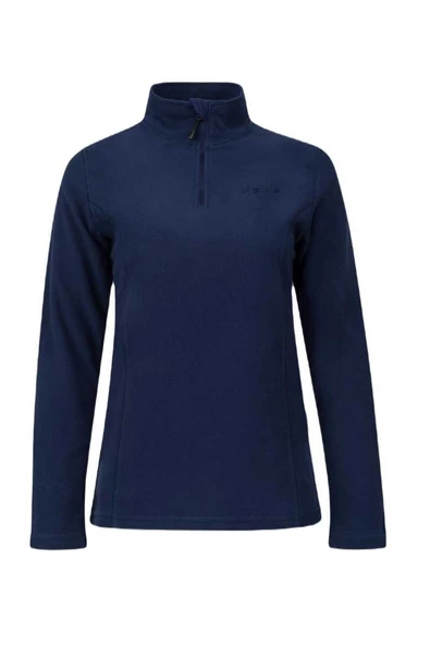 2AS Pinna Yarım Fermuarlı Kadın Polar Sweatshirt - 4