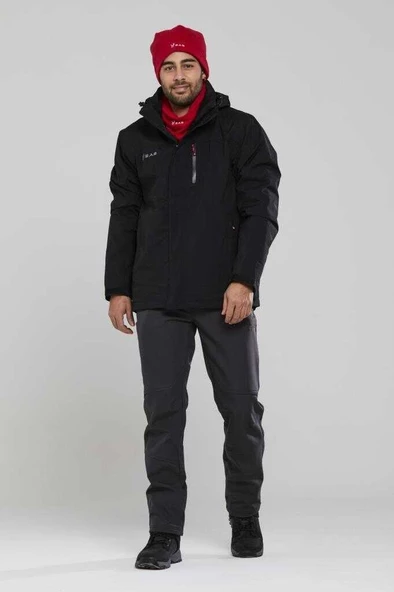 2as Elbruz 3in1 Jacket Man Black