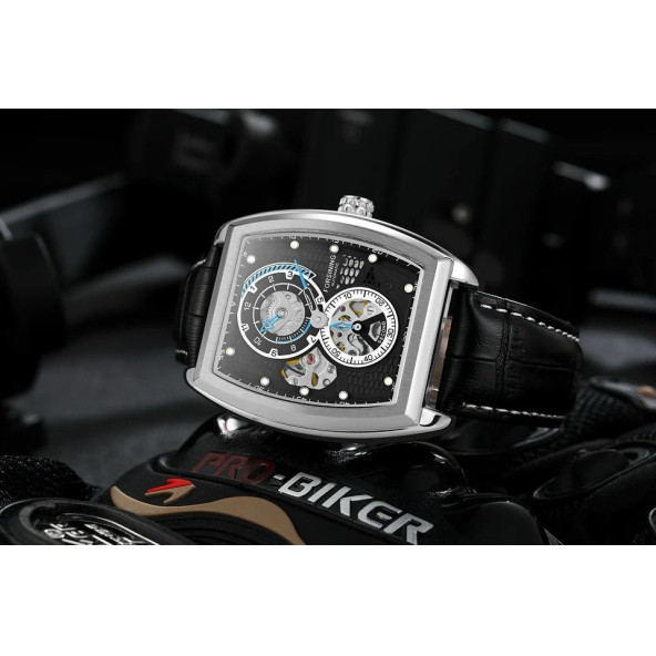 Forsining Mekanik Erkek Kol Saati Frsng10 - Resim 3