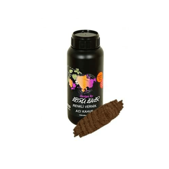Ebru Ener Anka Renkli Vernik Acı Kahve 500 gr.