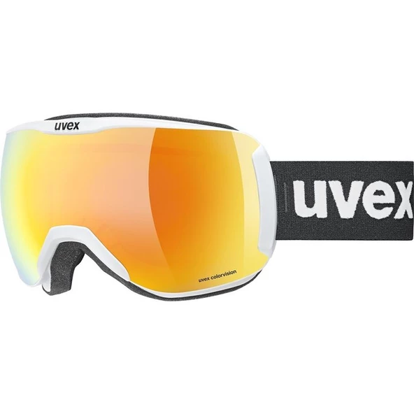 Uvex Downhill 2100 Cv Beyaz Mat Sl/Turuncu-Yeşil  Rd S2