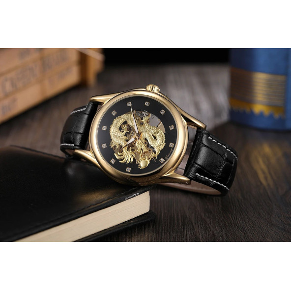 Forsining Mekanik Erkek Kol Saati Frsng16 - Resim 5