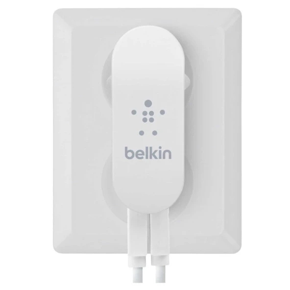 Belkin BLK-F8J003cw04 iPad İphone İkili Usb 2100MA Şarj Adaptörü