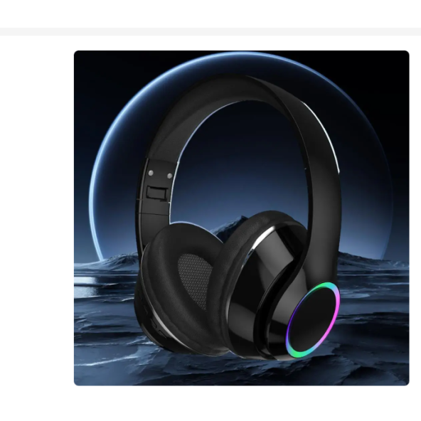 QASUL Bluetooth 5.3  Dahili Mikrofonlu HiFi Gürültü Önleyici Kulaklık, Katlanabilir Hafif Kablosuz - 2