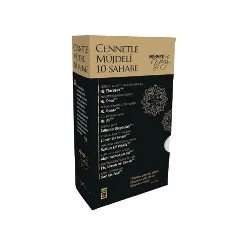 CENNETLE MÜJDELİ 10 SAHABE KUTULU  MEHMET YILDIZ  TİMAŞ