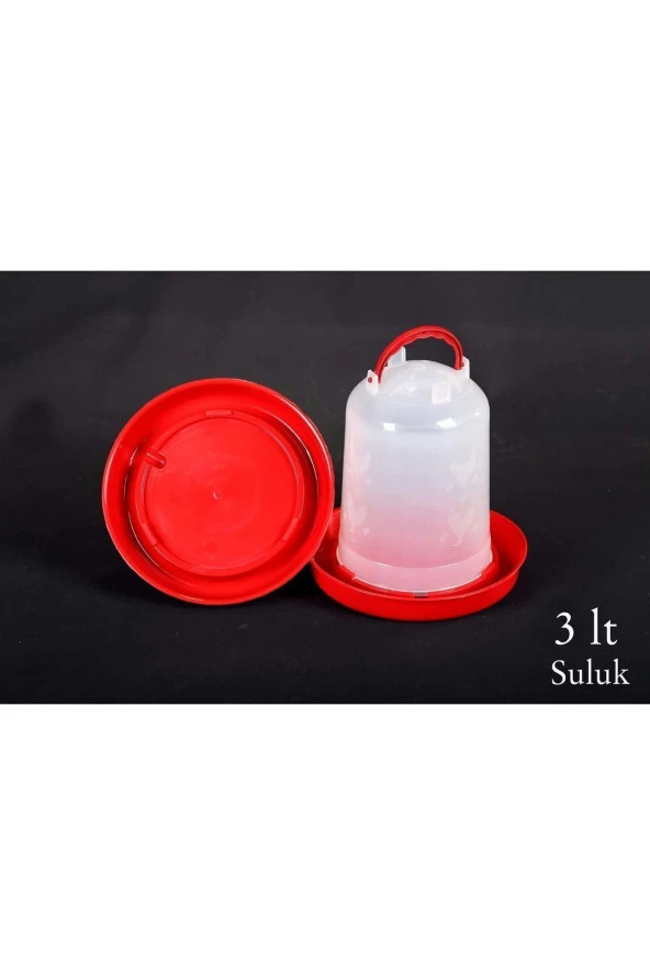 Tavuk Ve Civciv 3 Litre Yemlik Ve Suluk Ikisi Bir Arada Gönderilecektir - 2