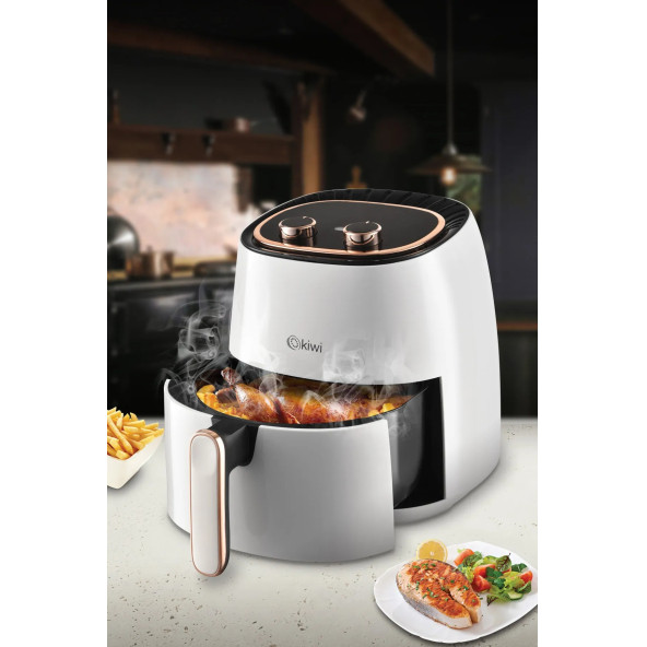 Kiwi Kah-5535 Air Friyer 5 Lt Yağsız Fritöz Beyaz - 2