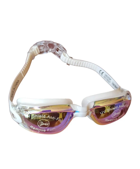 Berrak Görüş, Konforlu Deneyim: Silikon Yüzücü Gözlüğü ile Su Altındaki Keyfi Çıkarın! Beyaz - 2