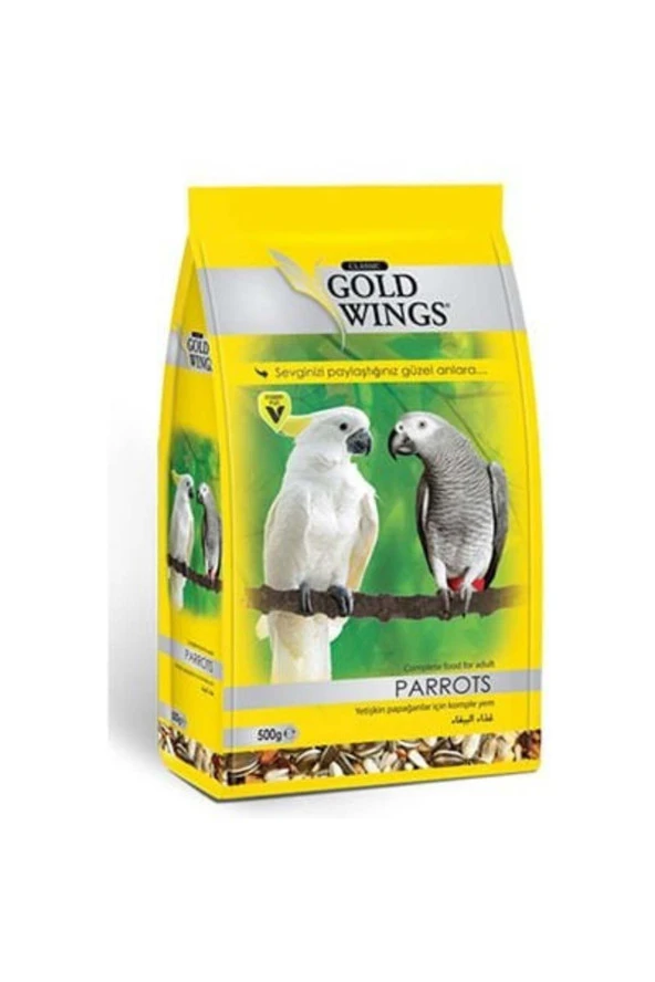 Gold Wings Classic Papağan Yemi 500 gr