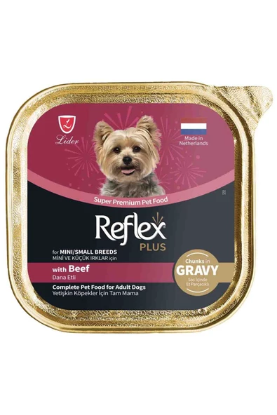 Dana Etli Küçük Irk Köpek Yaş Maması 85gr