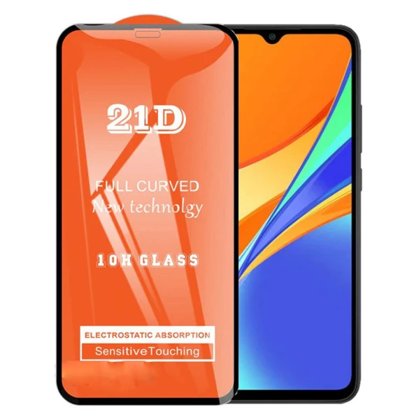 Xiaomi Redmi 9C Ekran Koruyucu 21D Kırılmaz Cam