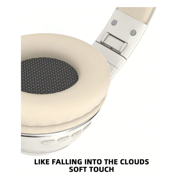 QASUL P102 Kablosuz Kulaklık Bluetooth Garnitür Katlanır Stereo Kulaklık ve Gençler İçin Gürültü Azaltma - 7