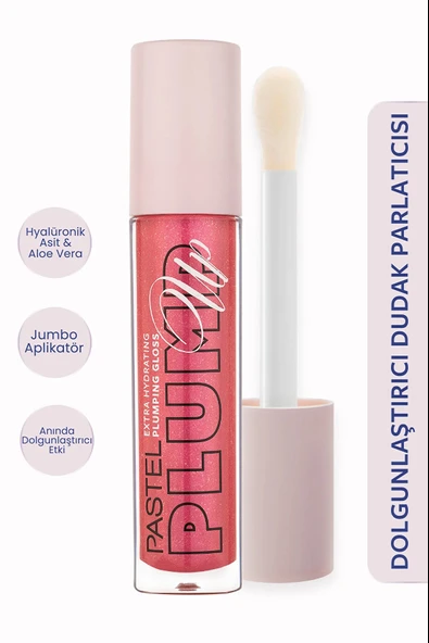 Pastel Plump Up Extra Hydrating Plumping Gloss - Dolgunlaştıran Dudak Parlatıcısı 206 Chic ürün görseli