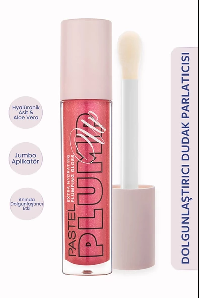 Pastel Plump Up Extra Hydrating Plumping Gloss - Dolgunlaştıran Dudak Parlatıcısı 206 Chic