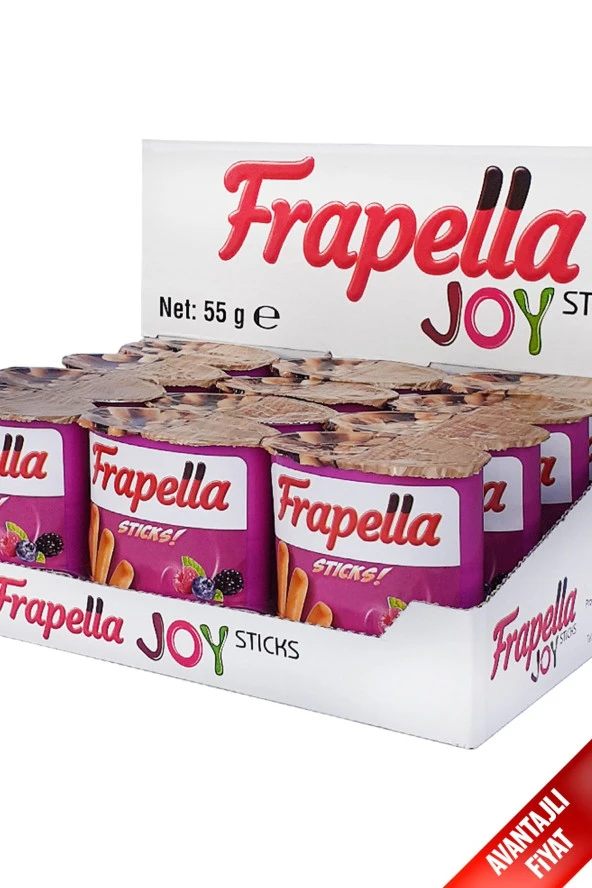 Frapella Orman Meyvesi Kreması Grissini Sticks 12 Adet X 55 Gr. - 2