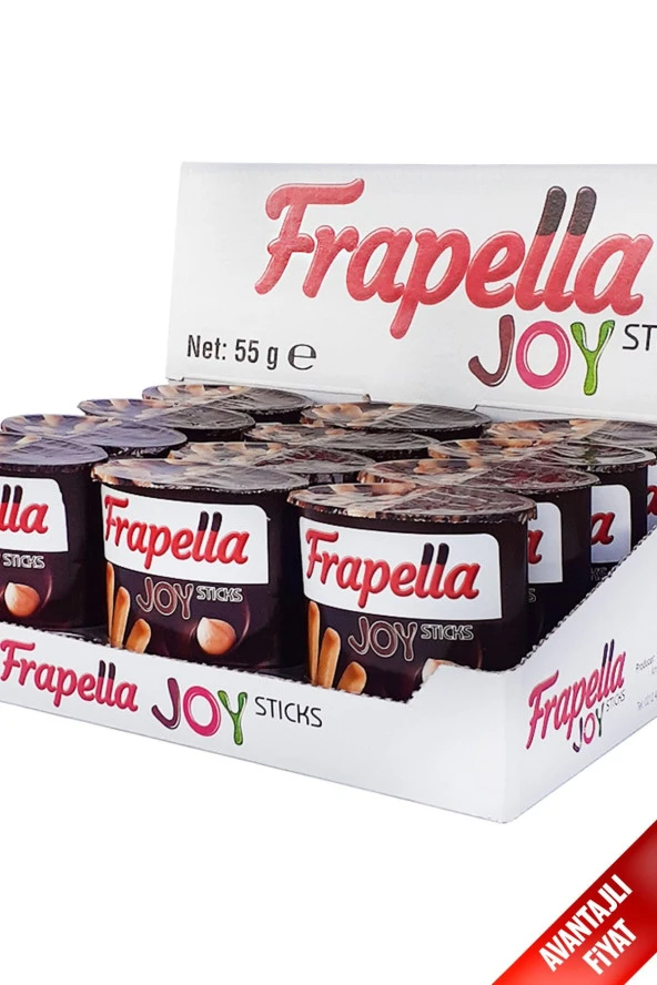 Frapella Kakaolu Fındık Kreması & Grissini 12 Adet X 55 Gr. - 2