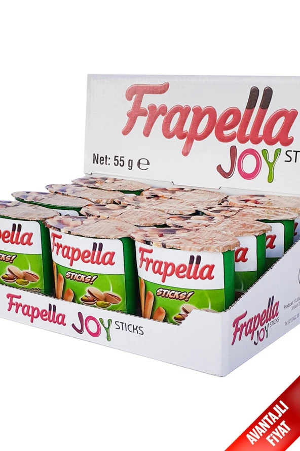 Frapella Antep Fıstık Kreması & Grissini 12 Adet X 55 Gr. - 2