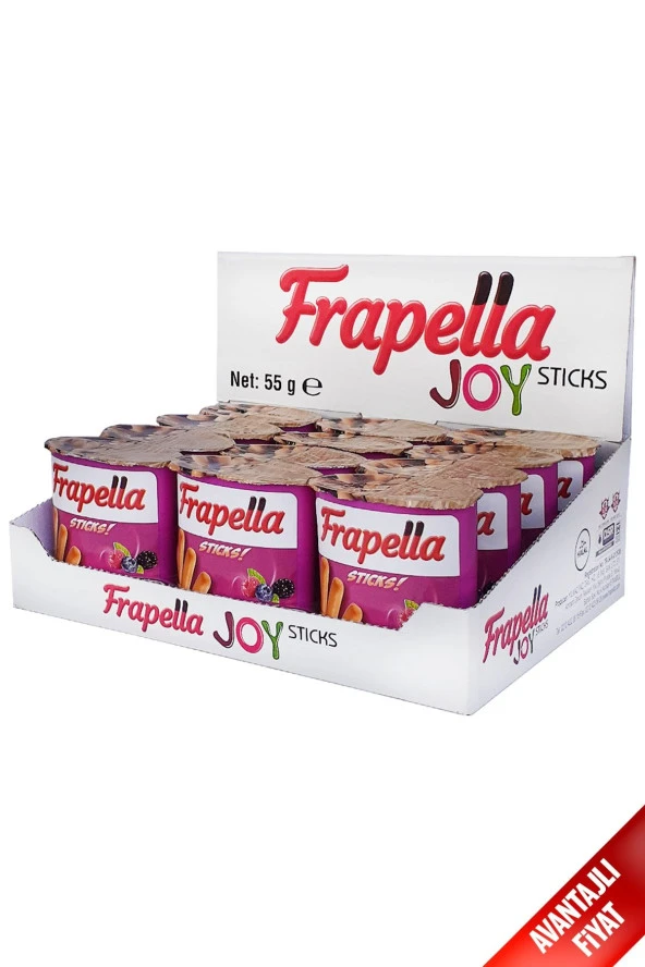Frapella Orman Meyvesi Kreması Grissini Sticks 12 Adet X 55 Gr. - 3