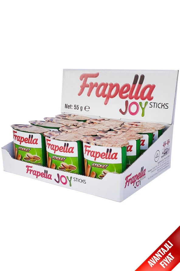 Frapella Antep Fıstık Kreması & Grissini 12 Adet X 55 Gr. - 3