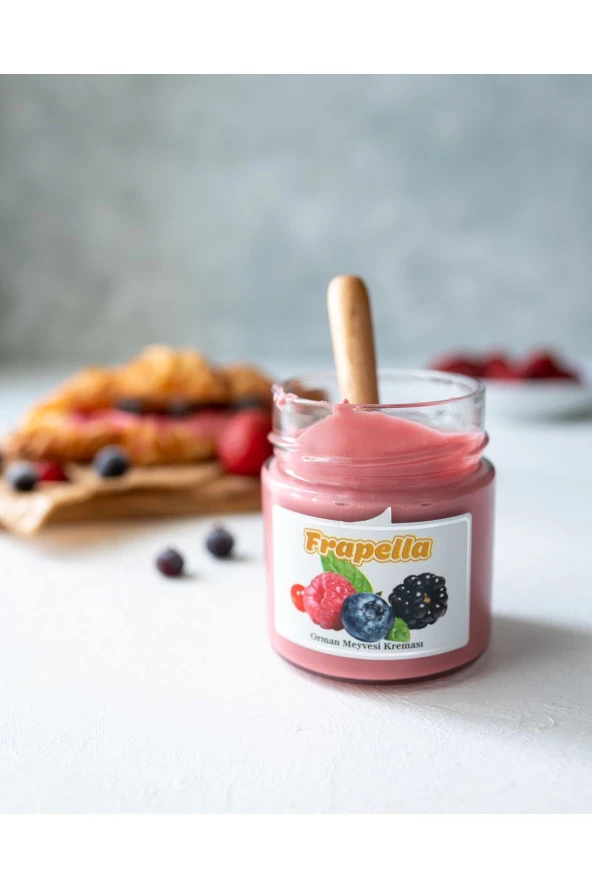 Frapella Orman Meyvesi Kreması, Hindistan Cevizi Kreması, Antep Fıstık Kreması 3 Adet X 220 Gr. - 2
