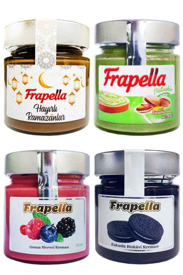 Frapella Kurban Bayramı Krema Paketi 4 X 220 Gr.