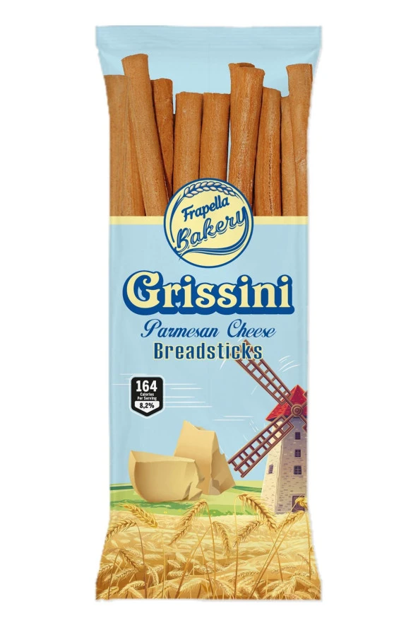Frapella Grissini Deneme Paketi Dört Çeşit & Galeta 70 Gr. X 12 Adet - 2