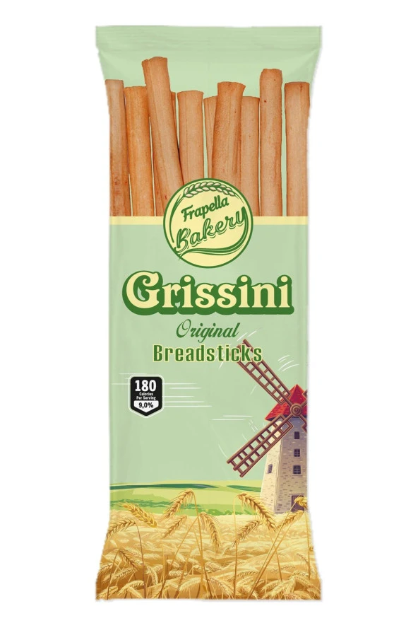 Frapella Grissini Deneme Paketi Dört Çeşit & Galeta 70 Gr. X 12 Adet - 4