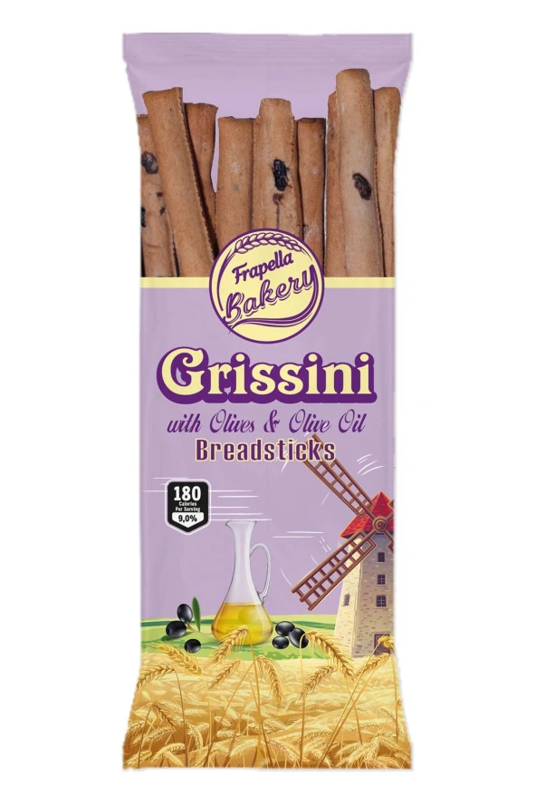 Frapella Grissini Deneme Paketi Dört Çeşit & Galeta 70 Gr. X 12 Adet - 5