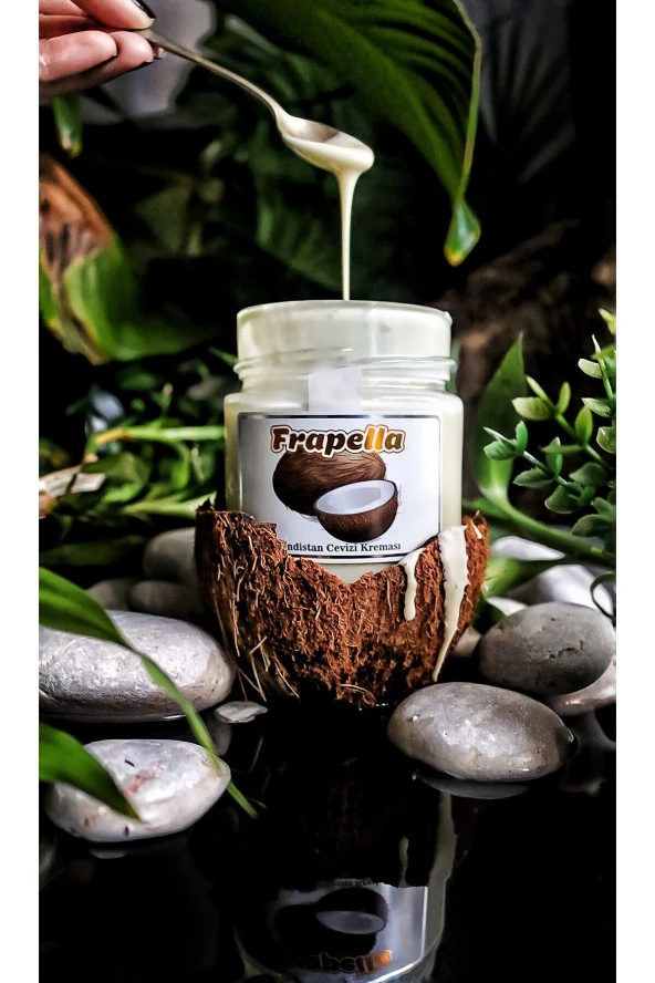 Frapella Hindistan Cevizi Kreması ve Antepfısıtık Kreması 2 Adet 220 Gr. - 3