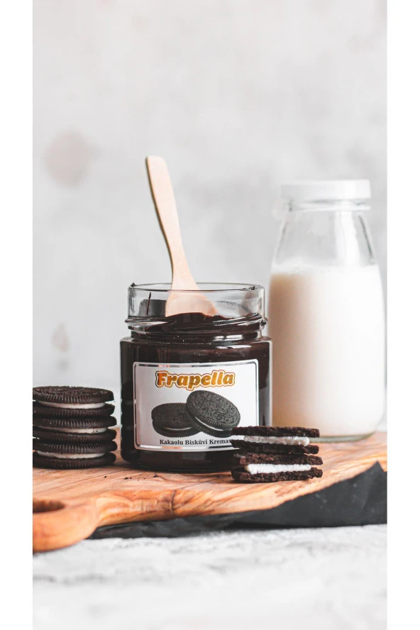Frapella Orman Meyvesi Kreması ve Kakaolu Bisküvi Kreması 2 Adet 220 Gr. - 4