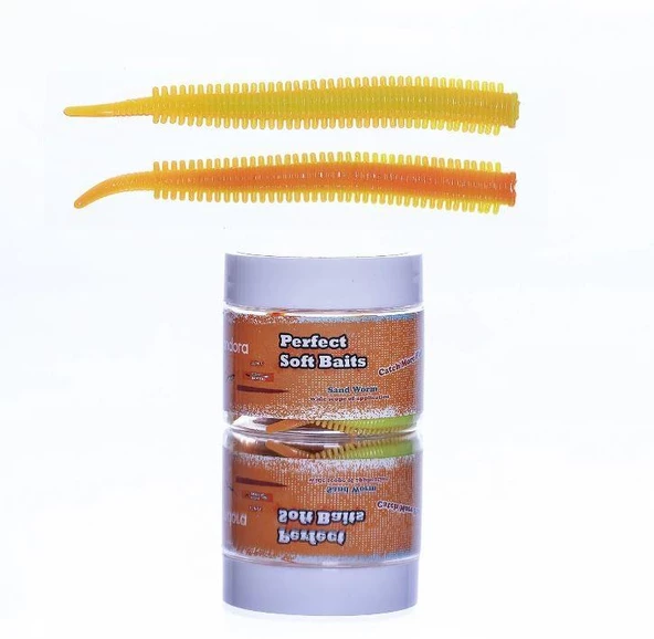 Pandora Perfect Soft Baits Sand Worm 7cm (Kavanozlu Ambalaj) - 3
